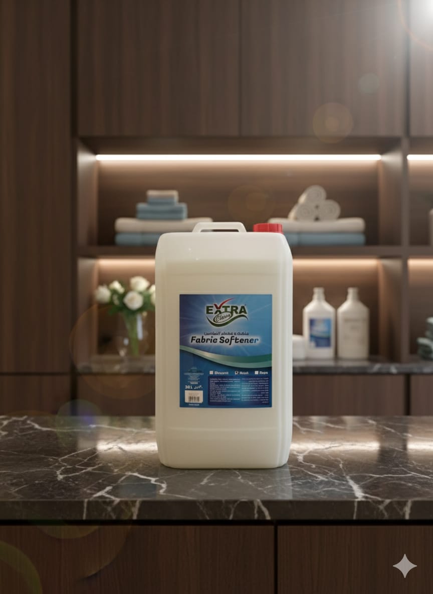 Extra Clean White Softener 30LTR Drum – Bulk Fabric Softener for Hotels and Laundries