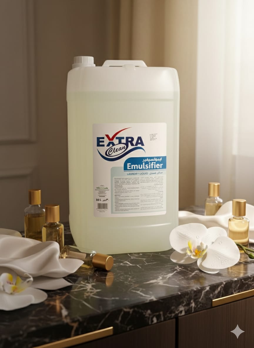 Extra Clean Emulsifier 30LTR Drum – Bulk Laundry Chemical Supplier UAE
