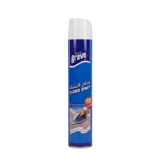 Bravo Starch Spray 400ml 24 Pieces – Professional Laundry Starch Spray UAE