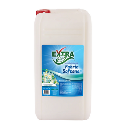 Extra Clean White Fabric Softener 25 Litre – Professional Laundry Softener UAE