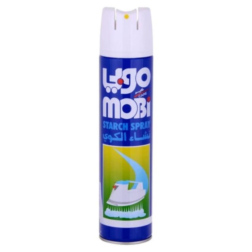 Mobi Starch Spray 500ml 24 Pieces – Professional Laundry Starch Spray UAE
