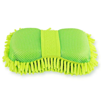Microfiber Car Wash Sponge & Cleaning Gloves Set