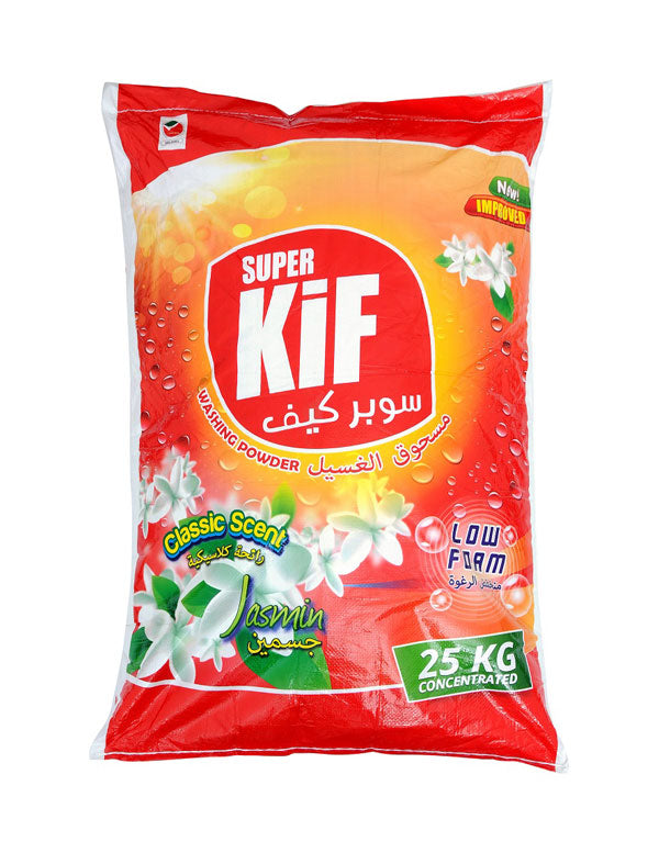 SuperKif Washing Powder Detergent Low Foam 25KG